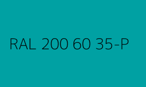 Szín RAL 200 60 35-P