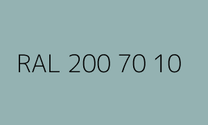 Szín RAL 200 70 10