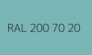 Szín RAL 200 70 20