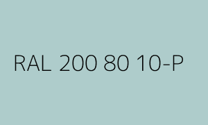 Szín RAL 200 80 10-P