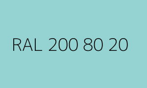 Szín RAL 200 80 20