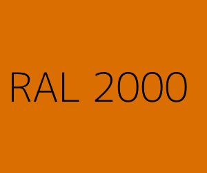 Szín RAL 2000 YELLOW ORANGE