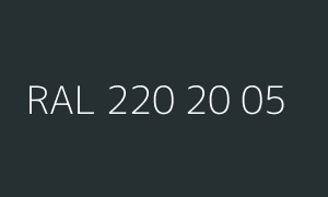 Szín RAL 220 20 05