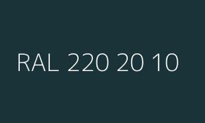 Szín RAL 220 20 10