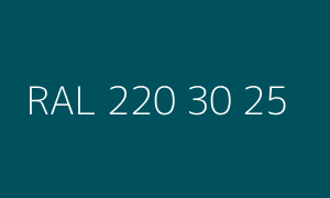 Szín RAL 220 30 25
