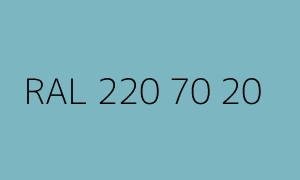 Szín RAL 220 70 20