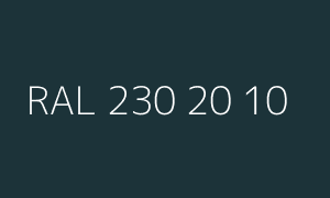 Szín RAL 230 20 10