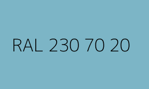 Szín RAL 230 70 20