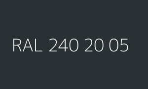 Szín RAL 240 20 05
