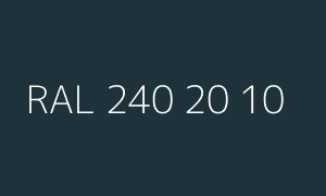 Szín RAL 240 20 10