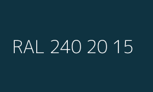 Szín RAL 240 20 15