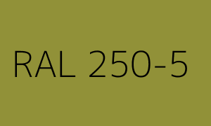 Szín RAL 250-5