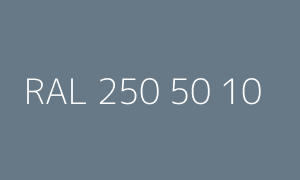 Szín RAL 250 50 10