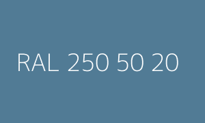 Szín RAL 250 50 20