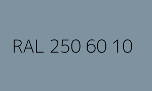 Szín RAL 250 60 10