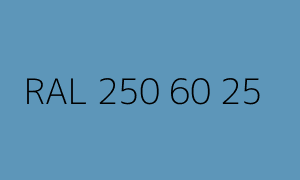 Szín RAL 250 60 25