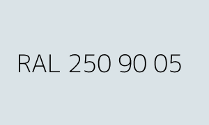 Szín RAL 250 90 05