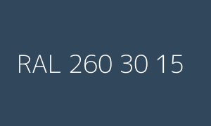 Szín RAL 260 30 15