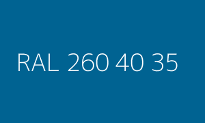 Szín RAL 260 40 35