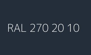 Szín RAL 270 20 10