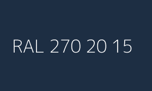 Szín RAL 270 20 15