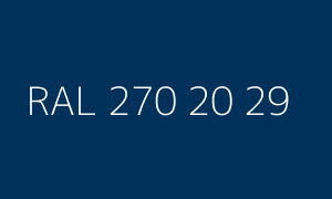 Szín RAL 270 20 29
