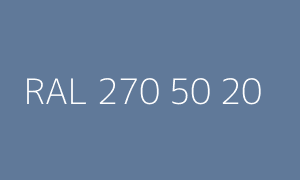 Szín RAL 270 50 20