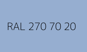 Szín RAL 270 70 20