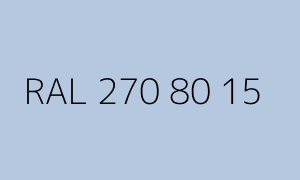 Szín RAL 270 80 15