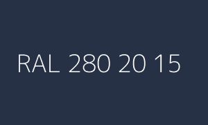 Szín RAL 280 20 15