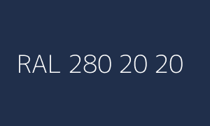 Szín RAL 280 20 20