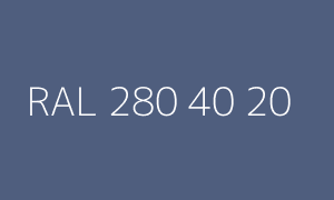 Szín RAL 280 40 20