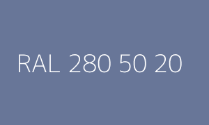 Szín RAL 280 50 20