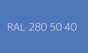 Szín RAL 280 50 40