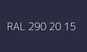 Szín RAL 290 20 15
