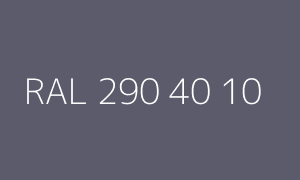 Szín RAL 290 40 10
