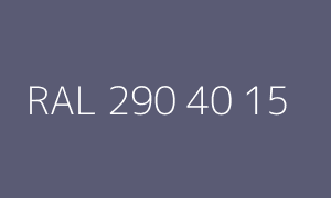 Szín RAL 290 40 15