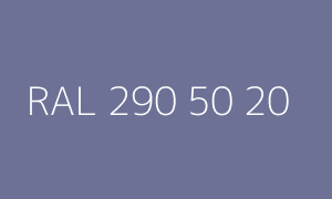 Szín RAL 290 50 20