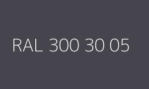 Szín RAL 300 30 05