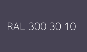 Szín RAL 300 30 10