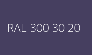 Szín RAL 300 30 20