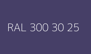 Szín RAL 300 30 25