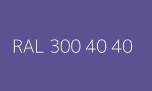 Szín RAL 300 40 40