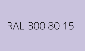 Szín RAL 300 80 15