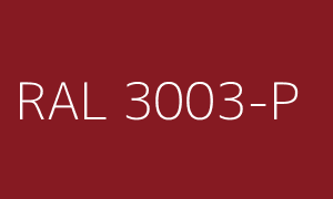 Szín RAL 3003-P