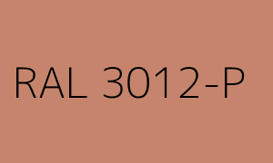 Szín RAL 3012-P
