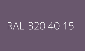 Szín RAL 320 40 15