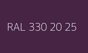Szín RAL 330 20 25