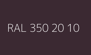 Szín RAL 350 20 10