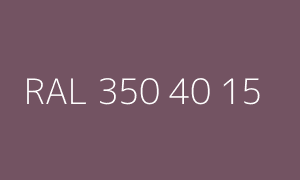Szín RAL 350 40 15